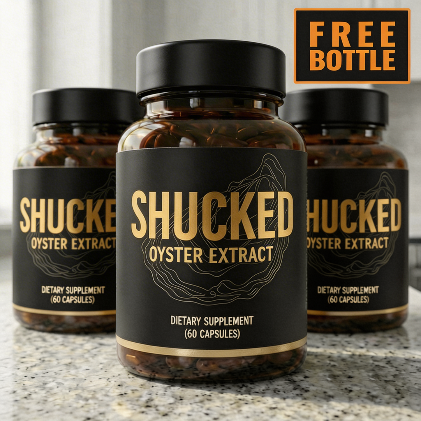 Shucked™ - Pure Oyster Extract (Buy 2 Get 1 Free)