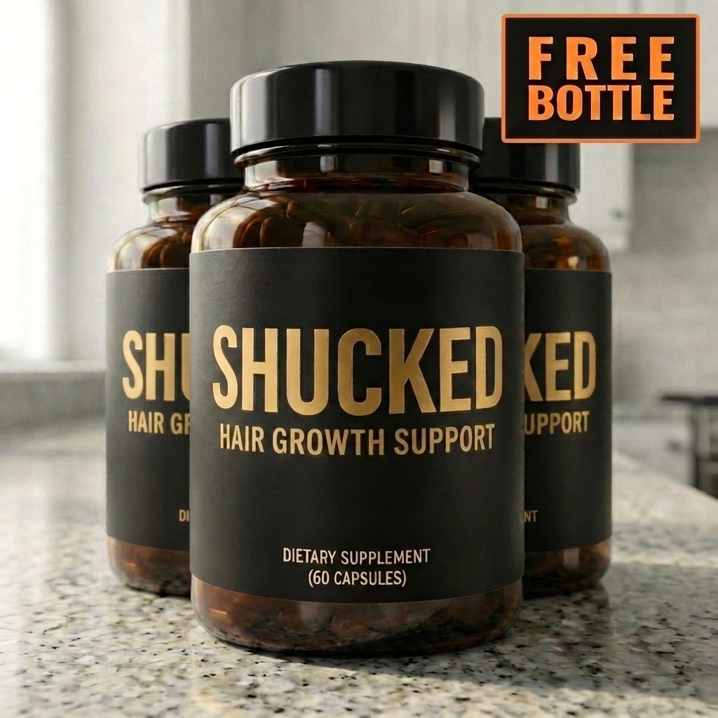 Shucked™ - Natural Hair Growth Support (Buy 2 Get 1 Free)